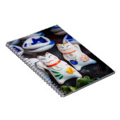 招き猫フィギュア ノートブック (右側)