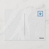 招き猫ラッキープルーエ ポストカード (裏面)