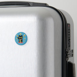 招き猫ラッキープルーエ マグネット