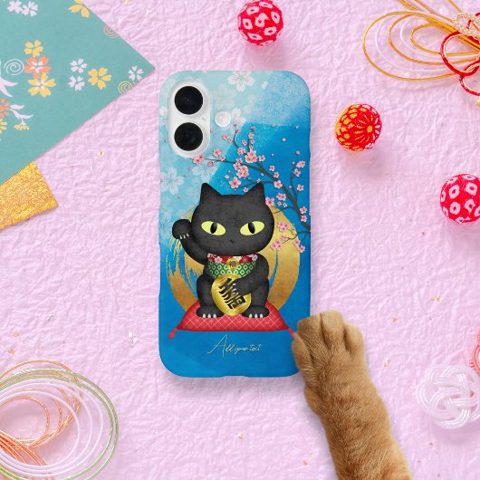 招き猫ラッキープルーエ Case-Mate iPhoneケース