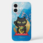 招き猫ラッキープルーエ Case-Mate iPhoneケース (裏面)