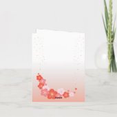 招き猫ラッキープルーナフォールディング シーズンカード (裏面)