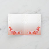 招き猫ラッキープルーナフォールディング シーズンカード (内部)