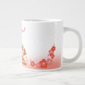 招き猫ラッキープルーナ ジャンボコーヒーマグカップ (右)