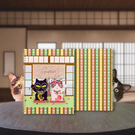 招き猫ラッキープルーナ プランナー手帳