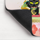 招き猫ラッキープルーナ マウスパッド (コーナー)