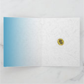 招き猫ラッキーポユエ折り返し挨拶 カード (内部)