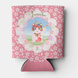 招き猫ラッキールナ 缶クーラー