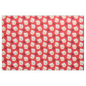 招き猫ラッキー猫のシ中国のンボ日本のル ファブリック (ファットクウォーター)