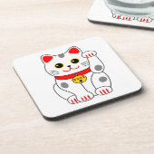 招き猫招き猫 コースター (左側)