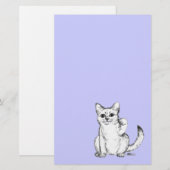 招き猫招き猫 便箋 (正面/裏面)