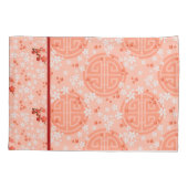 招き猫日本のなびくコイ 枕カバー (裏面-左)