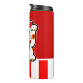 招き猫日本の招き タンブラー (回転右)