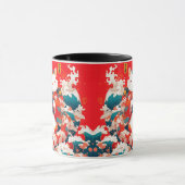 招き猫日本の招き マグカップ (中央)