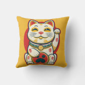 招き猫 クッション (裏面)