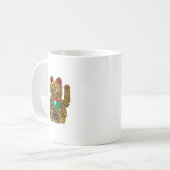 招き猫 コーヒーマグカップ (正面左)