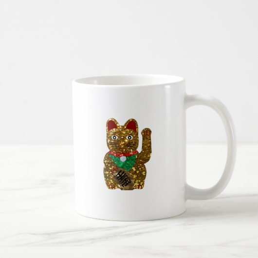 招き猫 コーヒーマグカップ (右)