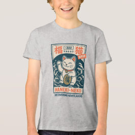 招き猫 トライブレンドTシャツ