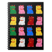 招き猫 ノートブック (正面)