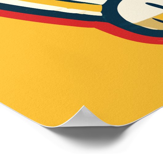 招き猫 ポスター (角)