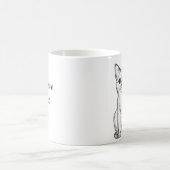 招き猫 マネキネコ コーヒーマグカップ (中央)
