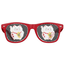 招き猫 レトロサングラス