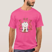 招き猫 Tシャツ (正面)