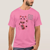 招き猫 Tシャツ (正面)