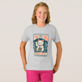 招き猫 Tシャツ (正面フル)