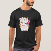 招き猫 Tシャツ (正面)