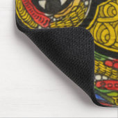 招く鳥 マウスパッド (コーナー)