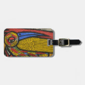 招く鳥 ラゲッジタグ (正面横)