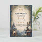招カスタマイズ待クリスマスガラパーティー 招待状 (スタンド正面)