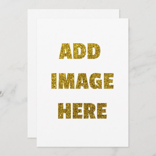 招カスタム待 招待状 (正面/裏面)