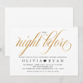 招フェイク待の前夜 招待状 (正面/裏面)