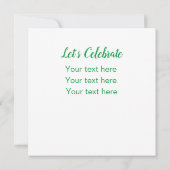 招待おもしろい者 招待状 (裏面)