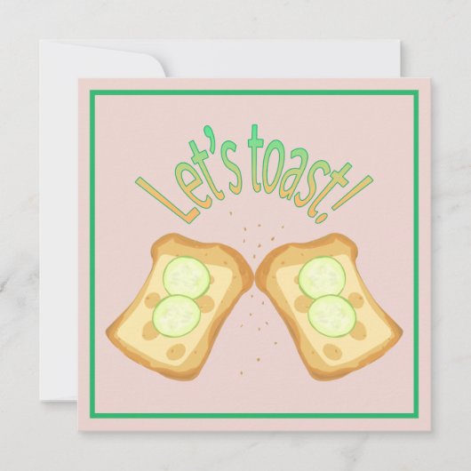 招待おもしろい者 招待状 (正面)