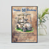 招待されましたから「ファイフティー」ゴルフパーティー! 招待状 (スタンド正面)