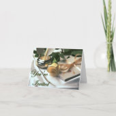 招待されましたのnotecards 招待状 (正面)