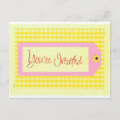 招待されましたはがき インビテーションポストカード (正面)