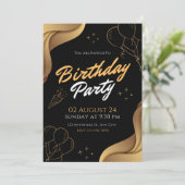 「招待されましたを誕生日に!」 招待状 (スタンド正面)
