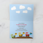 招待されました建築ダンプトラック 招待状 (内部)