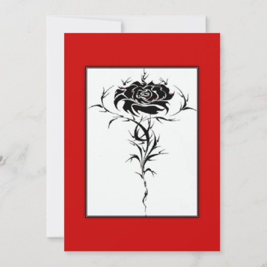 招待されました招待状 招待状 (裏面)