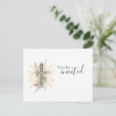 招待されました教会 ポストカード (スタンド正面)