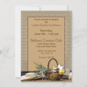 招待されました数々の- – 目的 – 庭園/窓 招待状 (裏面)