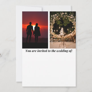 招待されました結婚の 招待状