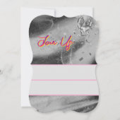 招待されました鮮やか金ゴールド (裏面)