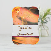 招待されました鮮やか金ゴールド (スタンド正面)