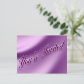 招待されました インビテーションポストカード (スタンド正面)