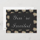 招待されました インビテーションポストカード (正面/裏面)